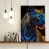 Leopardo Neón Eléctrico - Imagen Galería 1