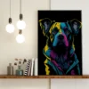 Perro Pop Art Neón - Imagen Galería 1