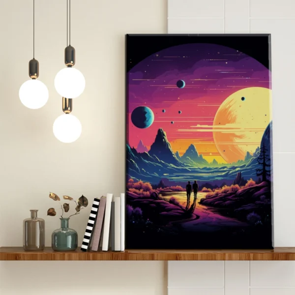 Paisaje Cósmico Pareja - Imagen Galería 1