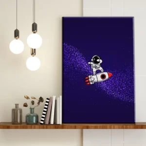 Astronauta Cohete Espacial - Imagen Galería 1