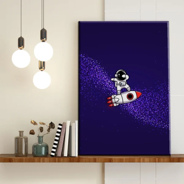 Astronauta Cohete Espacial - Imagen Galería 1