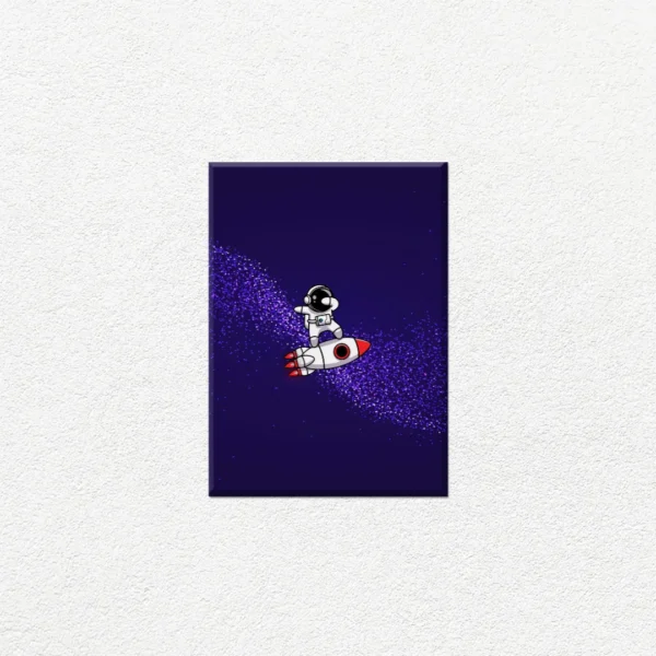 Astronauta Cohete Espacial - Imagen Principal