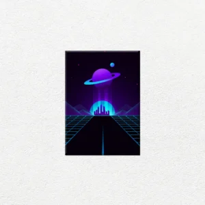 Synthwave Retro Espacial - Imagen Principal