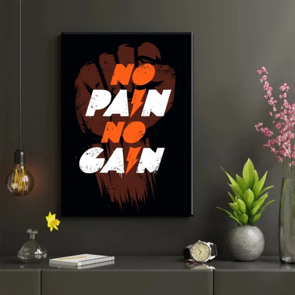 No Pain No Gain Motivacional - Imagen Galería 2