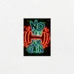 No Pain No Gain - Neón Gym - Imagen Principal