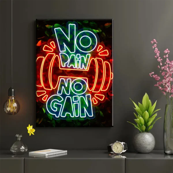 No Pain No Gain - Neón Gym - Imagen Galería 2