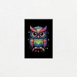 Búho Multicolor Neón - Imagen Principal