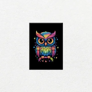 Búho Multicolor Neón - Imagen Principal