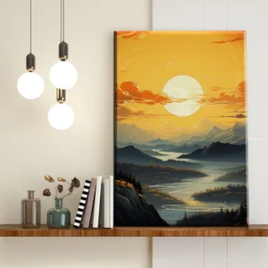 Atardecer Épico en Montañas - Imagen Galería 1