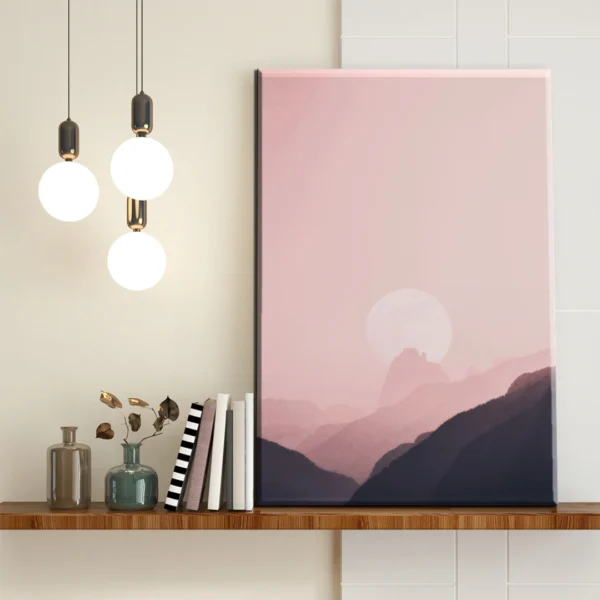 Montañas Rosadas al Amanecer - Imagen Galería 1