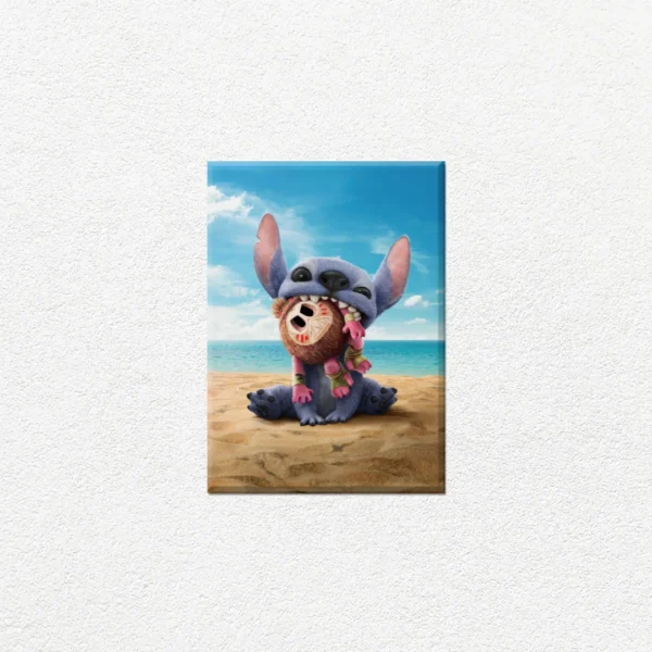 Stitch en la Playa Tropical - Imagen Principal