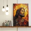 Cristo en Mosaico Dorado - Imagen Galería 1
