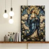 Virgen María Vitral Divino - Imagen Galería 1