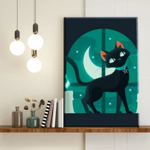 Gato Místico Nocturno - Imagen Galería 1