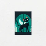 Gato Místico Nocturno - Imagen Principal