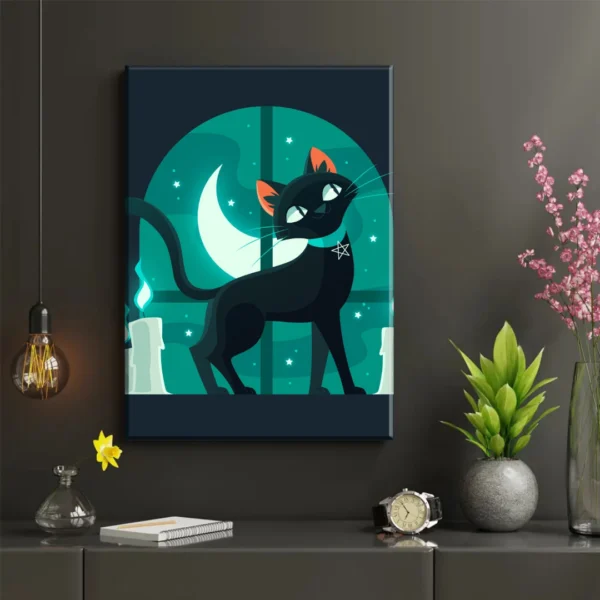 Gato Místico Nocturno - Imagen Galería 2