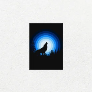 Lobo Aullando a la Luna - Imagen Principal